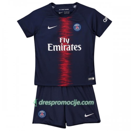 Paris Saint-Germain Dres Dječji Domaći 2018-2019 Kratkih Rukava Paris Saint-Germain Dres Dječji Domaći 2018-2019 Kratkih Rukava